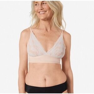 NEW Ruby Ribbon Second Skin Size 32 Nude Pale Retired‎ Demi Demiette Bralette